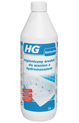HG liquid disinfectant whirlpool bathtub systems