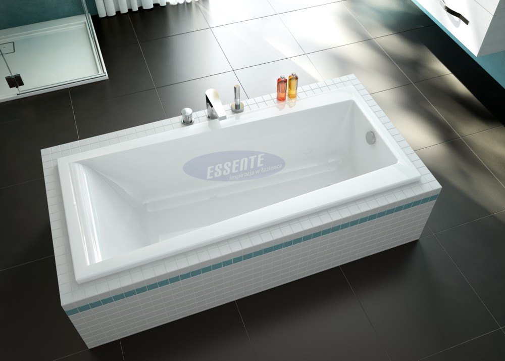 Acrylic bathtub ExclusiveLine series, model SC02-WP - sample arrangement