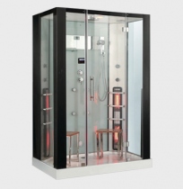 Kabiny prysznicowe z hydromasażem i sauną - kabiny parowe | ESSENTE
