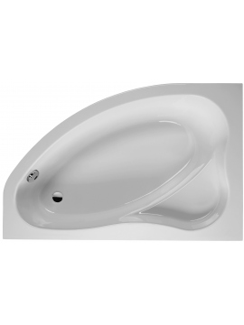 ExclusiveLine corner asymmetrical bathtub IMPALA 145x95 cm 