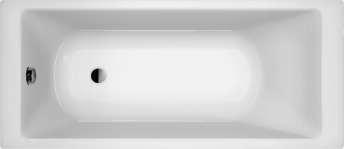 ExclusiveLine rectangular bathtub BERNO 160x70 cm