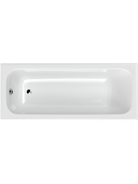 Rectangular acrylic bathtub PrimaLine BELL 160x70 cm