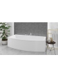Rectangular acrylic bathtub PrimaLine EVA 190x75/92 - 2