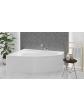 Acrylic corner asymmetrical bathtub PrimaLine IBIZA 170x115 - 2