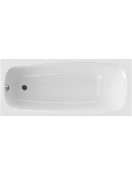 Rectangular acrylic bathtub PrimaLine LUNA 160x70