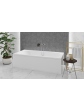 Rectangular acrylic bathtub PrimaLine LUNA 160x70 - 3