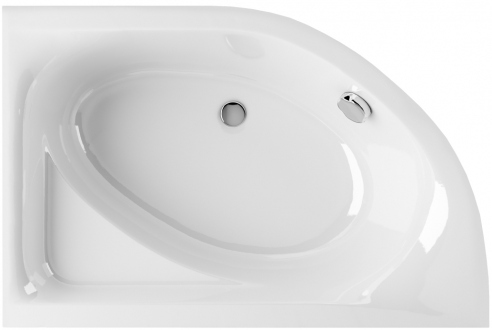 PrimaLine corner asymmetrical bathtub MILA 150x100