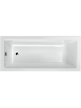 Rectangular acrylic bathtub PrimaLine QUATRO MINI 130x70