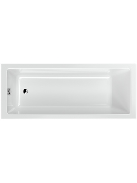 Rectangular acrylic bathtub PrimaLine QUATRO 140x70