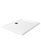Low shower tray 120x80 cm rectangular acrylic PRESTON model for the disabled, the elderly