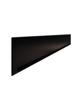 Black linear wall drain 60 cm with Viega siphon 
