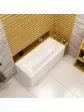 Large rectangular acrylic bathtub 160x75 BARBOSA