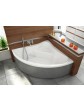 Acrylic corner symmetricl bathtub ExclusiveLine IVEA 140x140 cm - 1