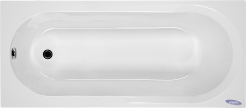 Wanna akrylowa prostokątna ExclusiveLine IDA 160x70 cm ExclusiveLine wanna prostokątna IDA 160x70 cm