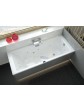 Whirlpool bathtub rectangular ExclusiveLine BERNO 170x70 cm - 1
