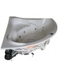 Hydromassage bathtub 135x135 cm IVEA