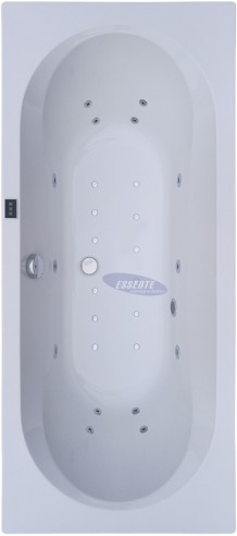 Wanna z hydromasażem prostokątna dwuosobowa ORIA DUO 180x80 cm Wanna z hydromasażem prostokątna ORIA DUO 180x80 cm