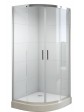 Nivo shower enclosure 90x90x198.5 cm with 13.5 cm tray - 1