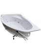Whirlpool bathtub corner IMPALA 140x90 cm 