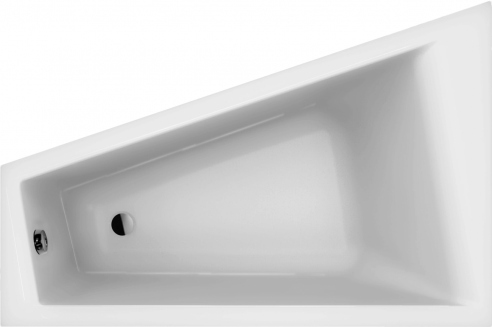ExclusiveLine corner asymmetrical bathtub BARBOSA 160x100 cm