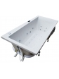 Whirlpool bathtub acrylic rectangular ExclusiveLine BARBOSA 170x75 cm - 7