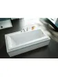 Rectangular acrylic bathtub - BARBOSA 150x75 cm
