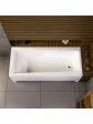 Rectangular bathtub with siphon 1500x750 mm BARBOSA