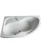 Profiled corner bathtub - 150x100 cm ORUNA