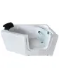 Walk-in tub for the elderly with a door - 135x90 cm MEDICA