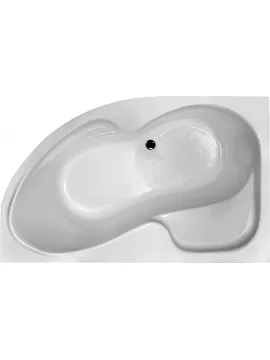 ExclusiveLine corner asymmetrical bathtub ORUNA 170x100 cm