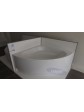 Acrylic corner symmetrical bathtub ExclusiveLine BERNO 140x140 cm - 3
