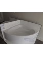 Acrylic corner symmetrical bathtub ExclusiveLine BERNO 140x140 cm - 2