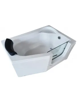 Shallow bathtub for the elderly and disabled - MEDICA 135x90 cm