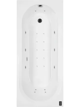 Jacuzzi bathtub 150x70 cm rectangular - model IDA, series ExclusiveLine