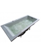 Rectangular bathtub with hydromassage 170x80 AYATA - Polish manufacturer ESSENTE