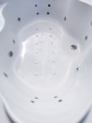Whirlpool bathtub symmetric corner ExclusiveLine ORUNA 150x150 cm - 5