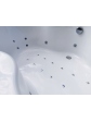 Whirlpool bathtub symmetric corner ExclusiveLine ORUNA 150x150 cm - 7