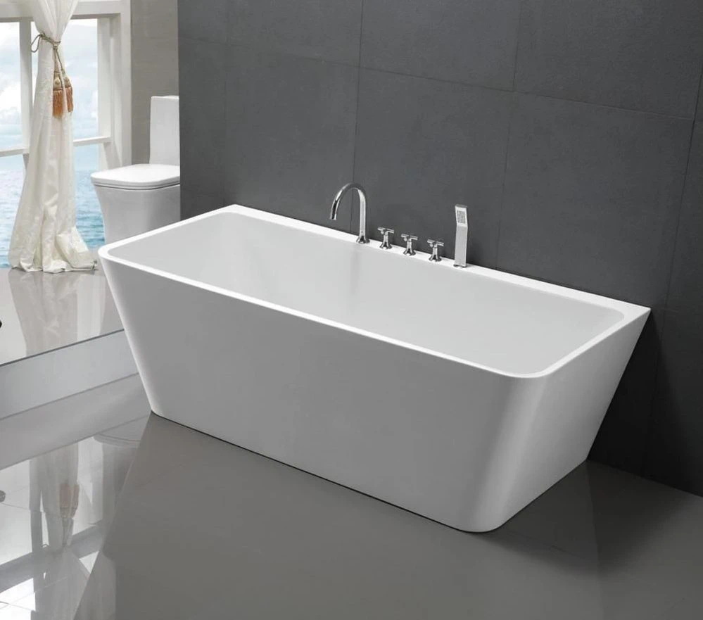 Arrangement freestanding wall-mounted tub ZENTO 160x80 cm