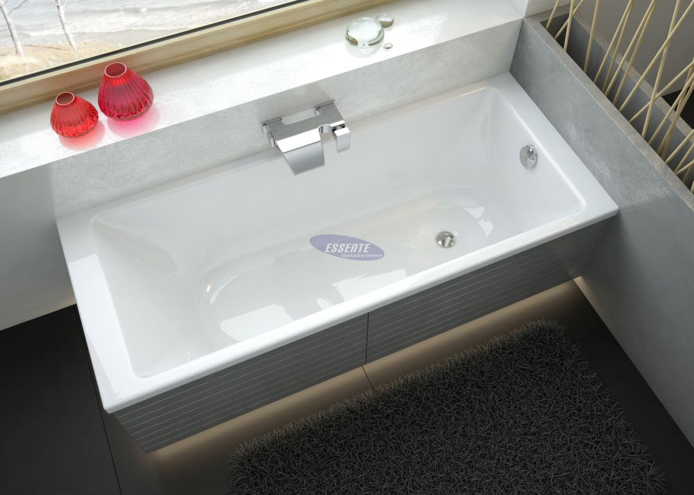 Acrylic bathtub ExclusiveLine series, model SC03-WP - sample arrangement