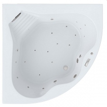 Polish bathtubs with hydromassage and jacuzzi, spa bathtubs - corner, free-standing, rectangular, built-in - ESSENTE