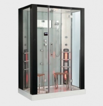 Steam shower cabins and rooms with hydromassage | ESSENTE
