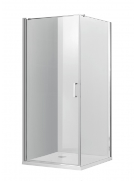 Corner shower cubicle CUADRADO 90x90x190 cm