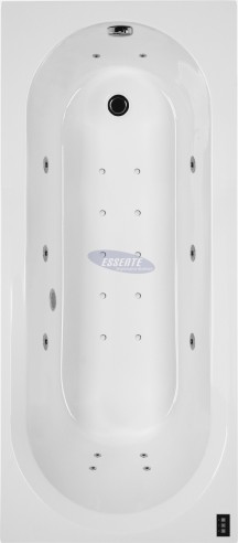 Mała wanna z hydromasażem prostokątna 140x70 cm - model IDA Mała wanna z hydromasażem - 140x70 cm IDA