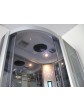 Narożna kabina prysznicowa-parowa z funkcją sauny, hydromasażem, radio, bluetooth - SGM-KL8701L 120x80x215 cm prawa - 4
