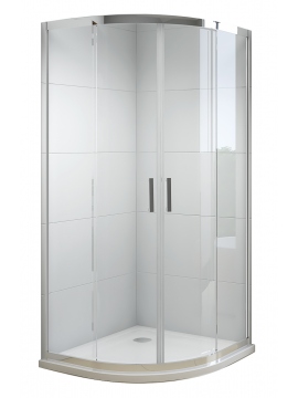 Nivo shower enclosure 100x100x190.5 cm with 5.5 cm tray