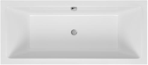 PrimaLine rectangular bathtub QUATRO DUO 180x80