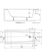 Whirlpool bathtub acrylic rectangular ExclusiveLine BARBOSA 170x75 cm - 13