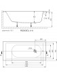 Whirlpool bathtub rectangular ExclusiveLine BERNO 140x70 cm - 16