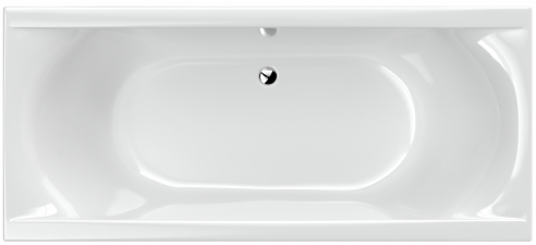 PrimaLine rectangular bathtub SIGNO 180x80