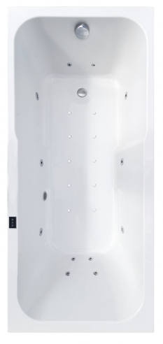 Whirlpool bathtub rectangular VESSA SPECJAL 180x80